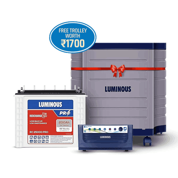 Combo - Eco Volt Neo 1550 with RC 25000 PRO  | Luminous