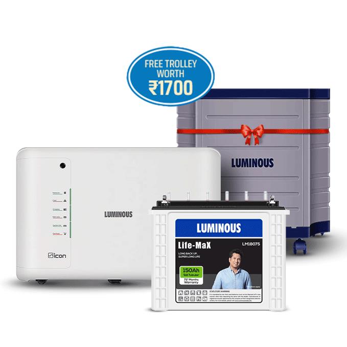 Combo - Icon 1100 with LM 18075 | Luminous