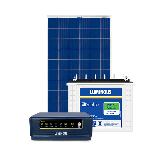 Solar Off Grid Combo | NXG 1150, Solar Battery 150 Ah (1 N), Solar Panel 170 W (5 N)