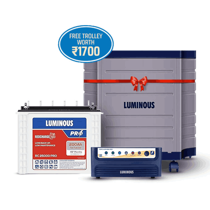 Combo - Hercules 1500 with RC 25000 PRO | Luminous