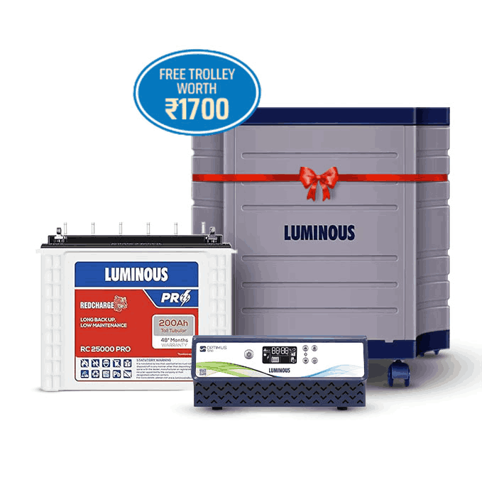Combo - Optimus 1250 with RC 25000 PRO|Luminous