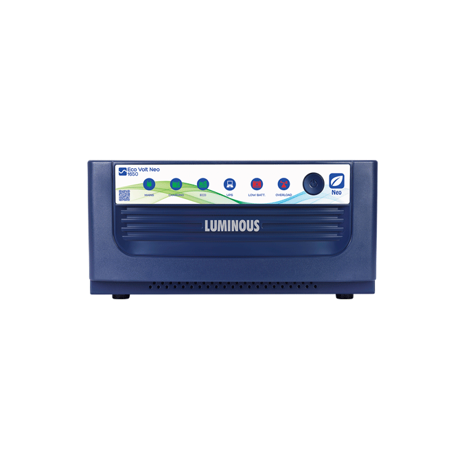 Buy Luminous Eco Watt Neo 1650 Square Wave 1500/24V Inverter for Home,  Office and Shops online from ERA RADIOS