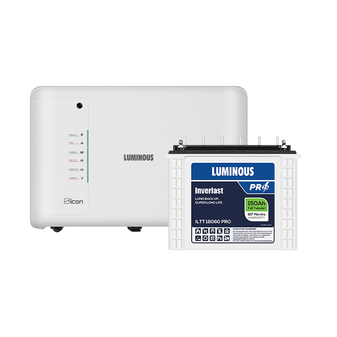 Icon 1100 Inverter with Inverlast ILTT 18060 PRO Battery